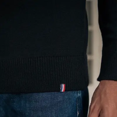 Pull col roulé oxygène noir — photo 2
