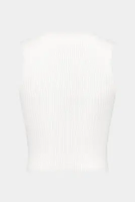 HAUT CROPPED MAILLE SUN — photo 2