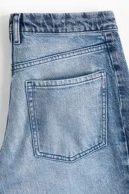 Flared Regular Jeans - Bleu denim clair — photo 2