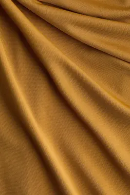 Top asymétrique avec dos nu - Jaune moutarde — photo 2