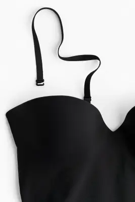 Combinaison Light Shape sans bretelles - Noir — photo 1