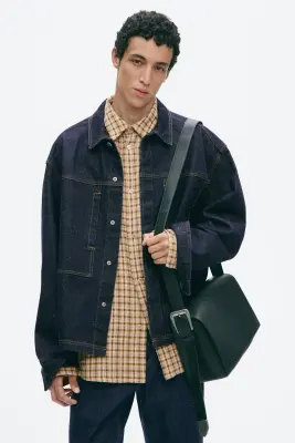 Surchemise en denim - Bleu denim foncé — photo 2