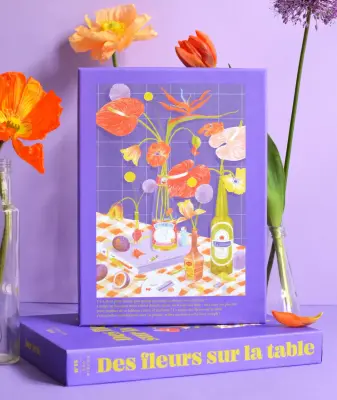 Puzzle 500 pièces Des fleurs sur la table – Jour Férié — photo 3