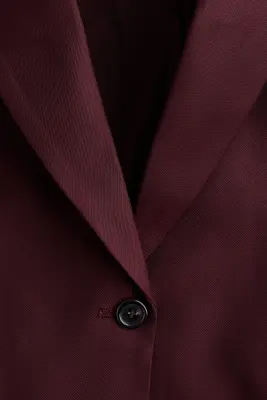 Blazer à fermeture droite - Bordeaux — photo 4