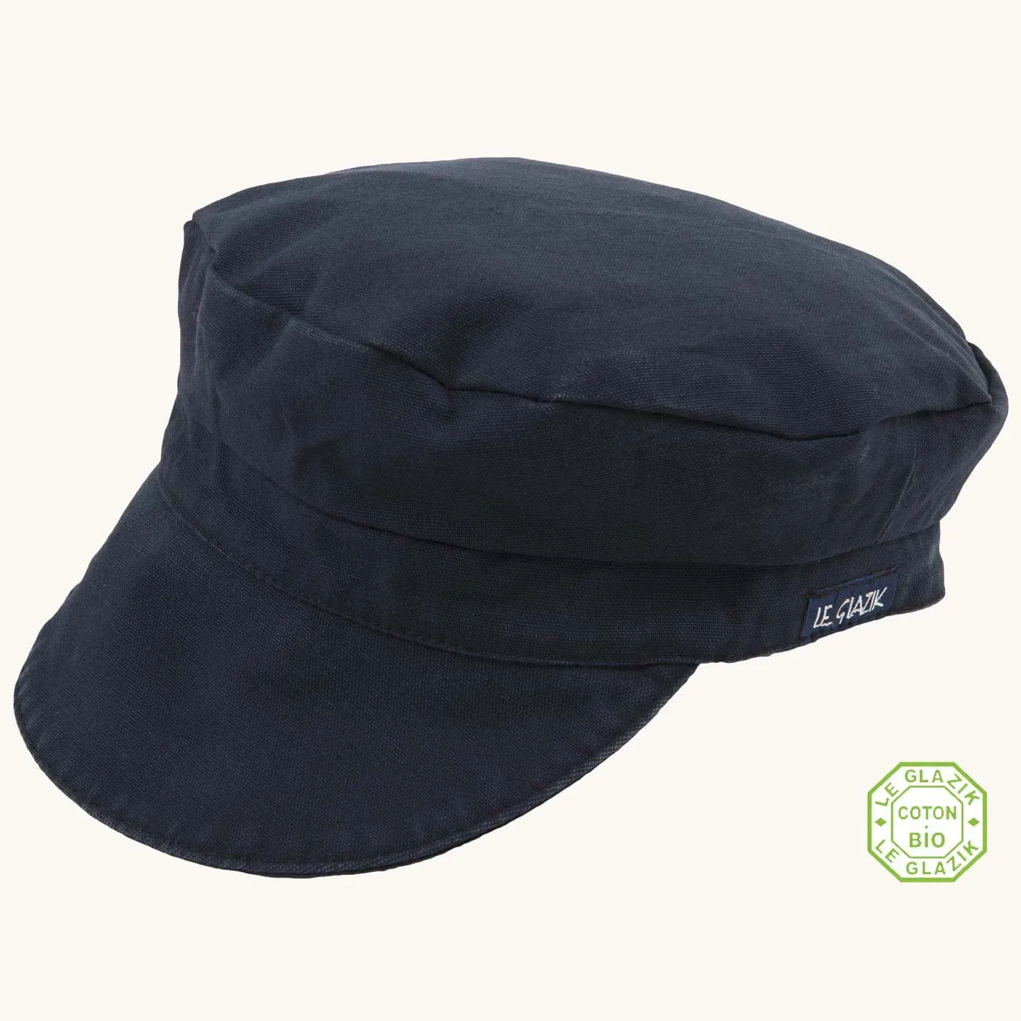 Casquette authentique du marin breton - Toile Navy