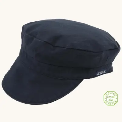 Casquette authentique du marin breton - Toile Navy — photo 1