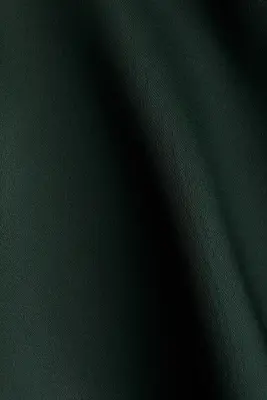 Top asymétrique avec nœud - Vert foncé — photo 3
