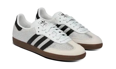 Adidas Mujer Samba OG Rhinestone Crystal White Silver — photo 2