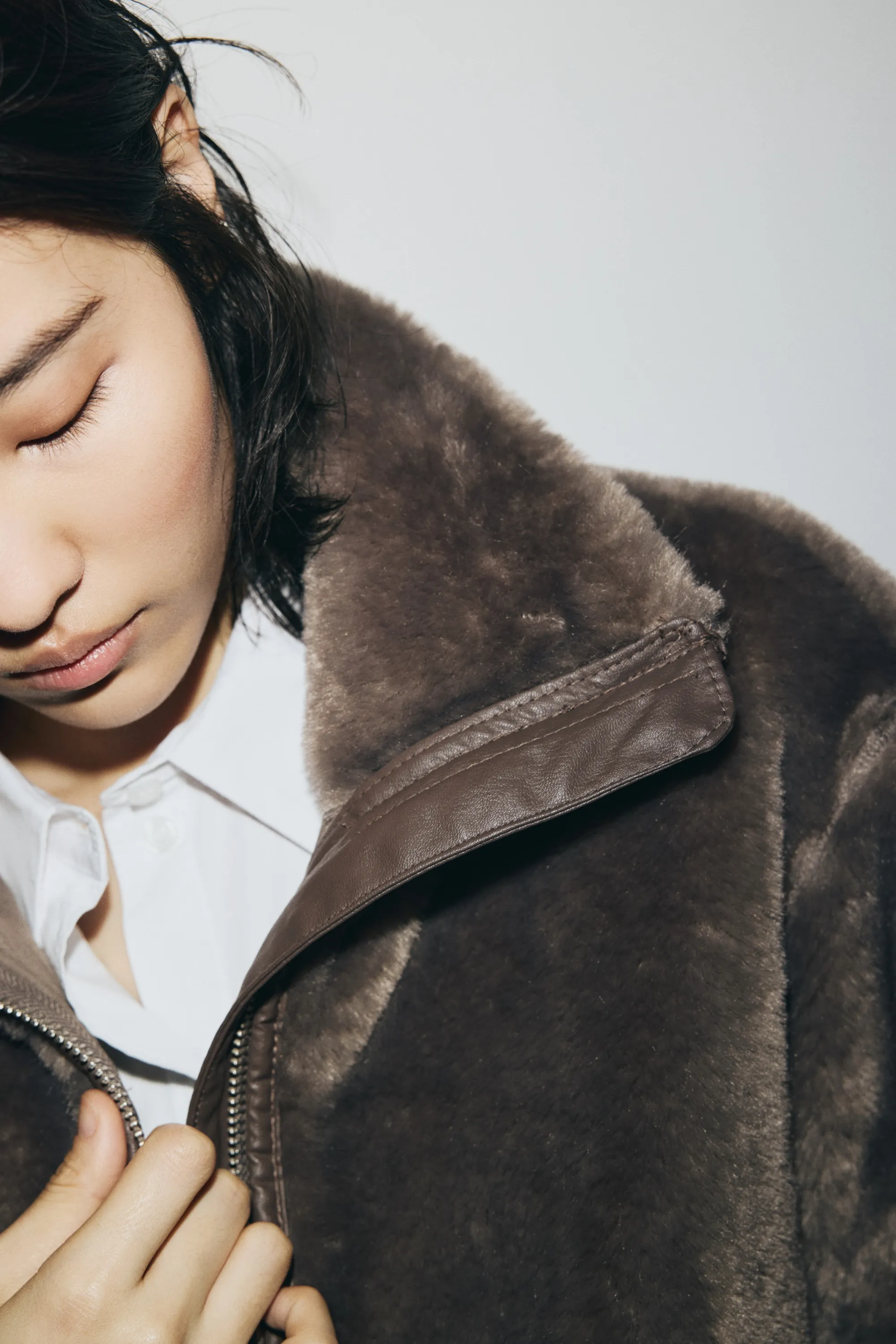 Veste oversize - Beige foncé