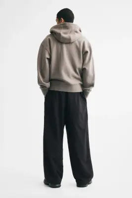 Pantalon de survêtement Loose Fit en nylon - Noir/Sport 92 — photo 2