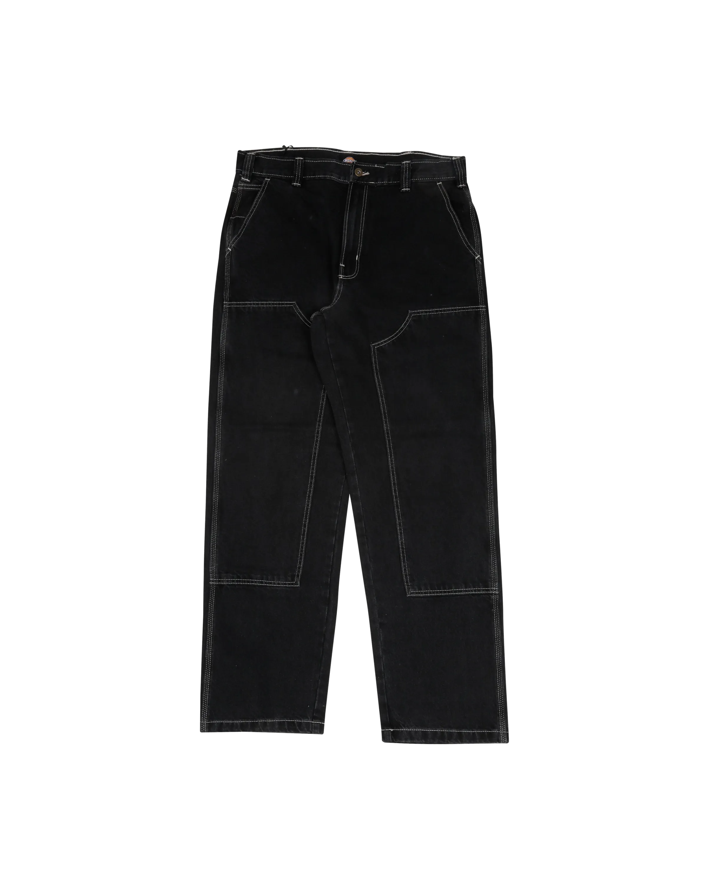 Utility Front Denim Pant Black Wash