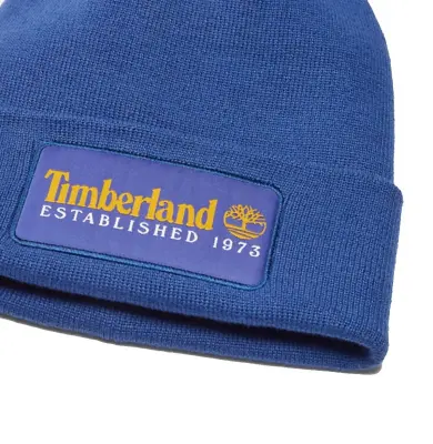 TIMBERLAND BONNET Bleu 50TH ANNIVERSARY — photo 3