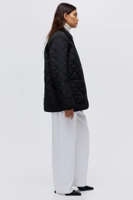 Veste matelassée - Noir — photo 3
