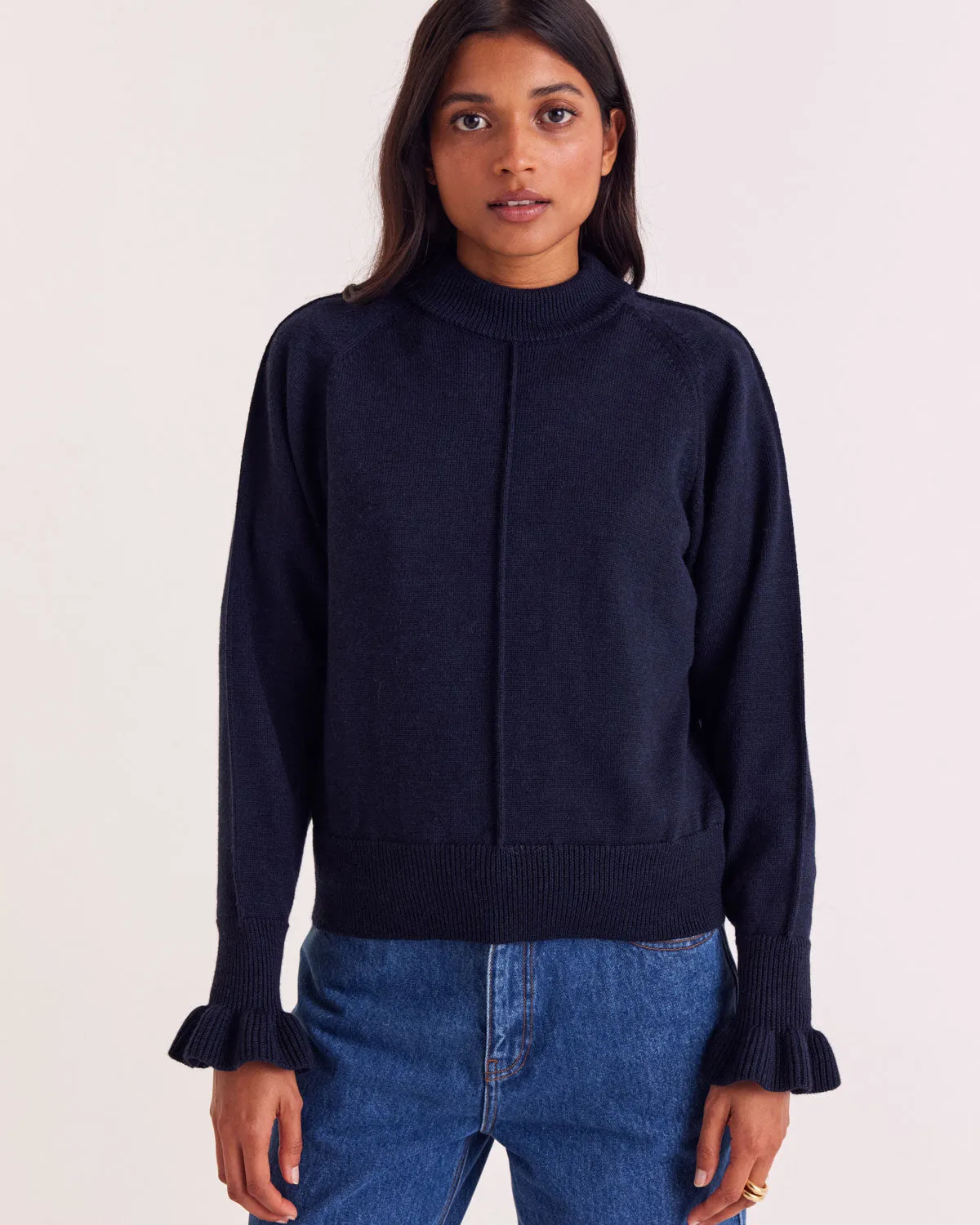 Pull Solene bleu marine