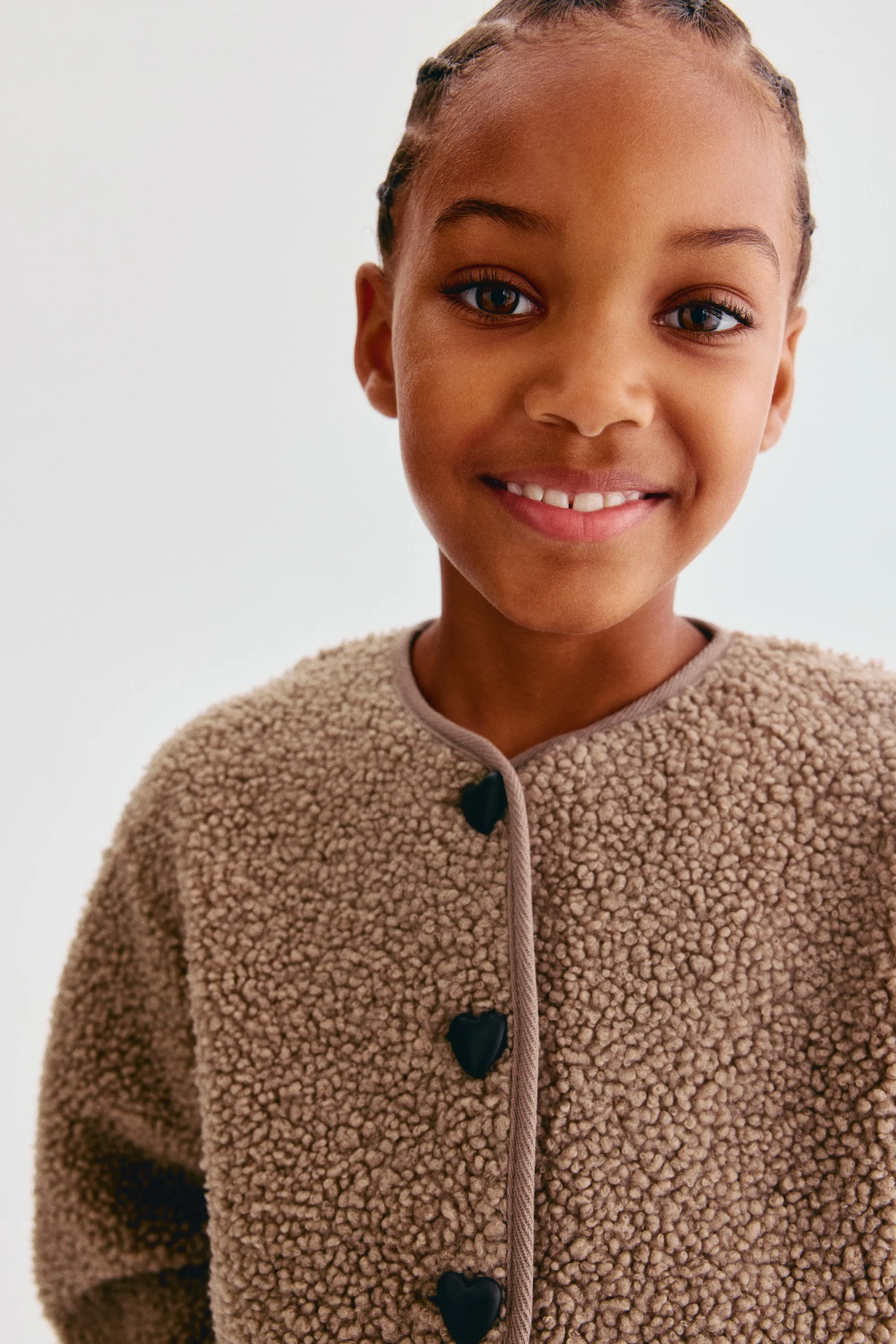 Veste en tissu Teddy bear - Beige