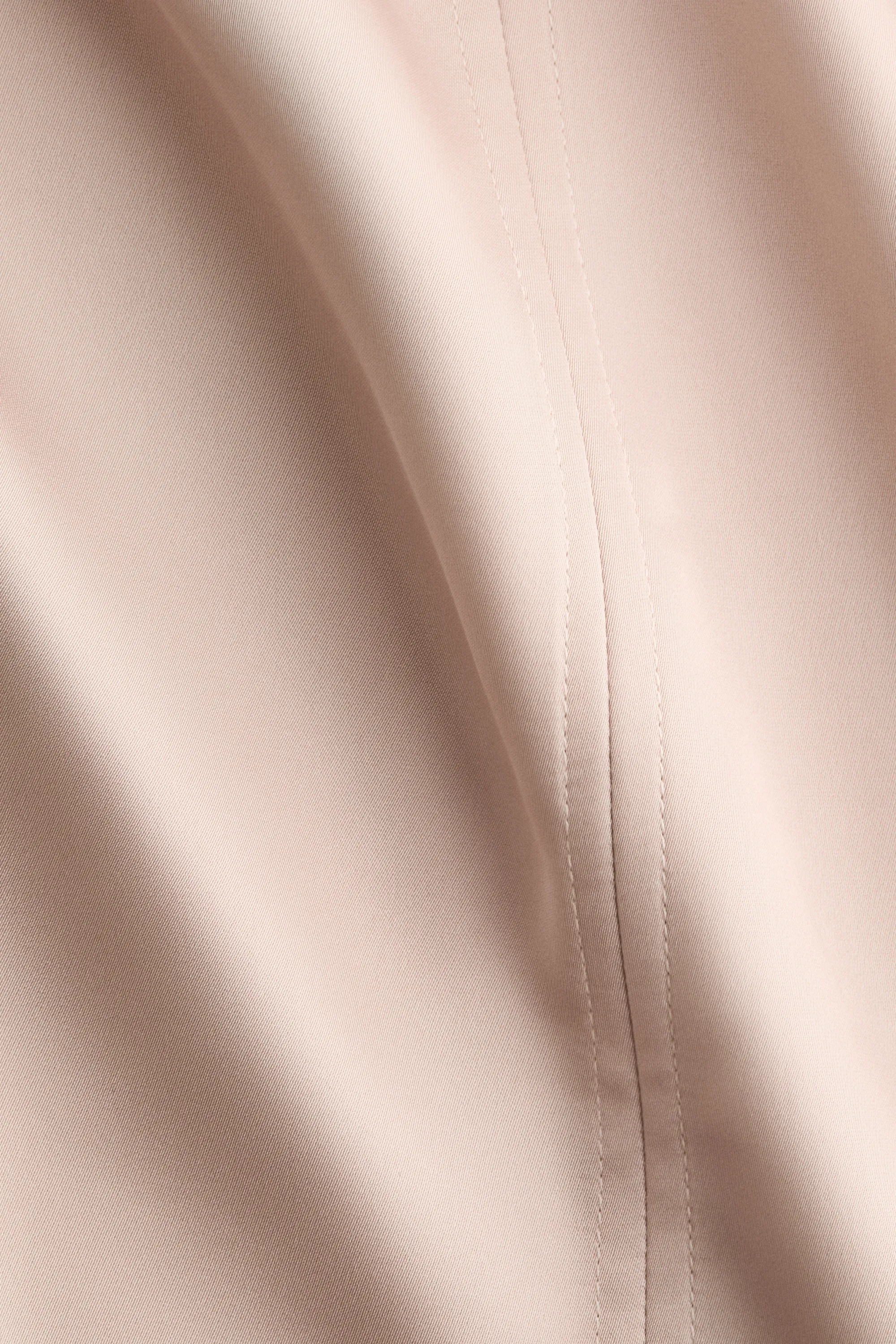 Robe maxi avec écharpe - Rose poudré