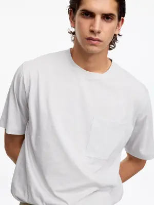T-shirt léger et décontracté - gris — photo 2