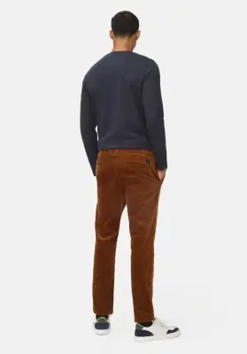 CAMEL ACTIVE CHINO VELOURS GRANDE LONGUEUR Marron — photo 4