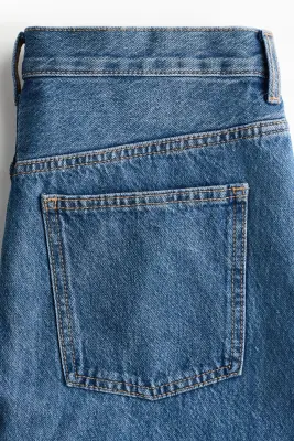 Jupe courte en denim - Bleu denim — photo 4