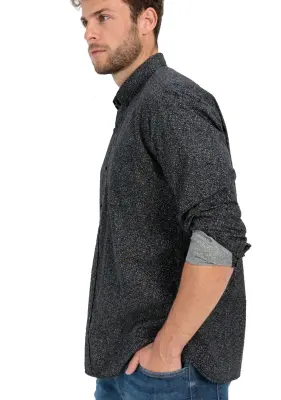 CAMEL ACTIVE CHEMISE IMPRIME Noir — photo 5