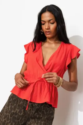 Blouse manches courtes Femme — photo 2