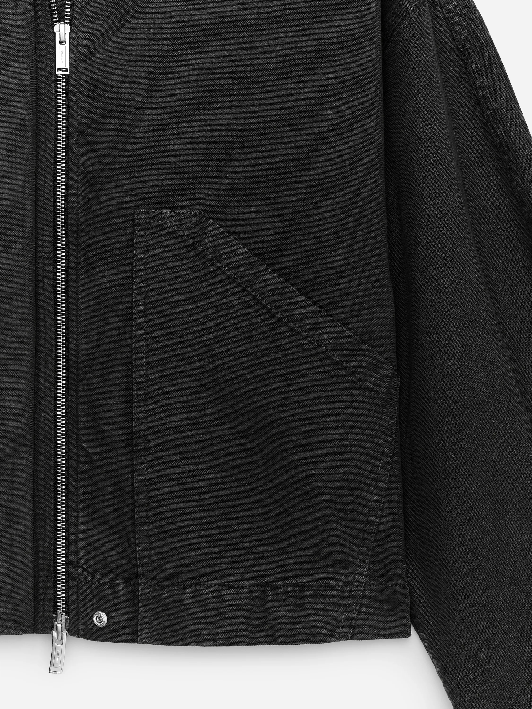 Veste en coton - Noir délavé