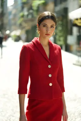 Margaux Tweed Two Piece — photo 4