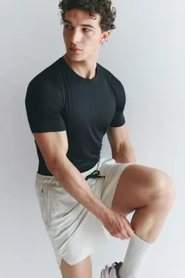 T-shirt de sport Muscle Fit DryMove™ - Noir — photo 2