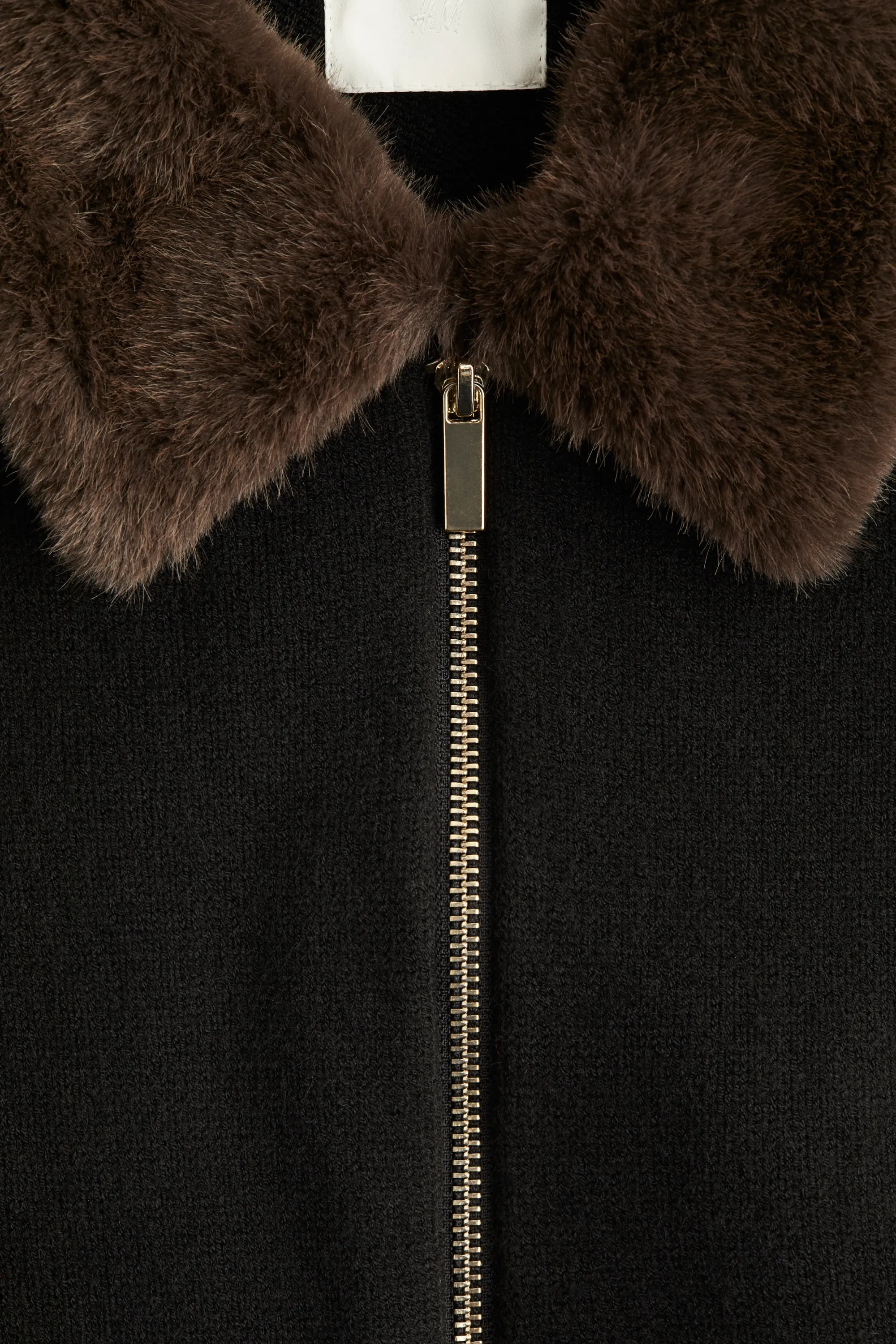 Gilet avec col - Noir