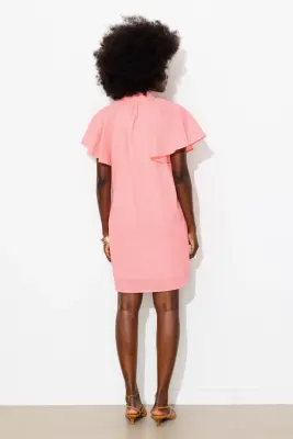 Robe courte rayée Femme — photo 4