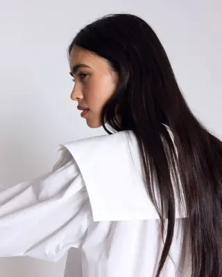 Chemise Marianna blanc naturel — photo 4