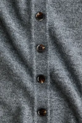 Gilet à col cheminée - Gris chiné — photo 2