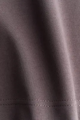 T-shirt en coton pima - Violet ancien foncé — photo 4