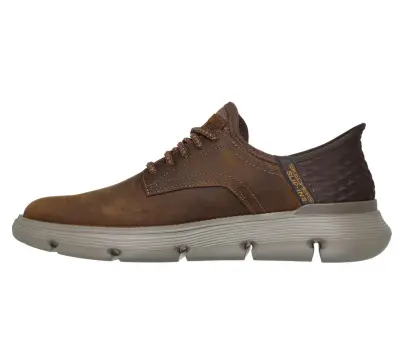 SKECHERS GARZA WIDE FIT Marron — photo 3