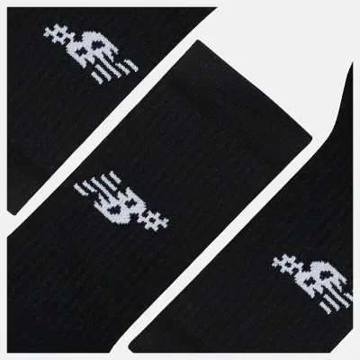 chaussettes new balance Active Crew Socks 3 Pack – black — photo 4
