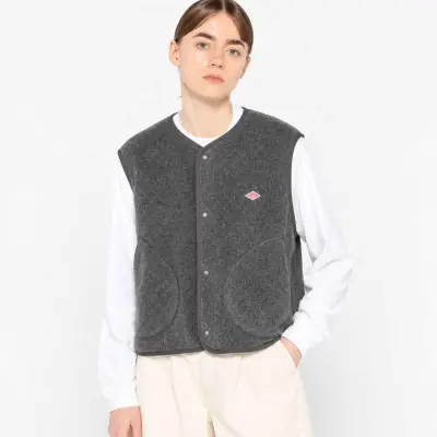 Gilet polaire sans manche Danton - Gris — photo 1
