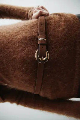 Ceinture - Marron foncé — photo 2