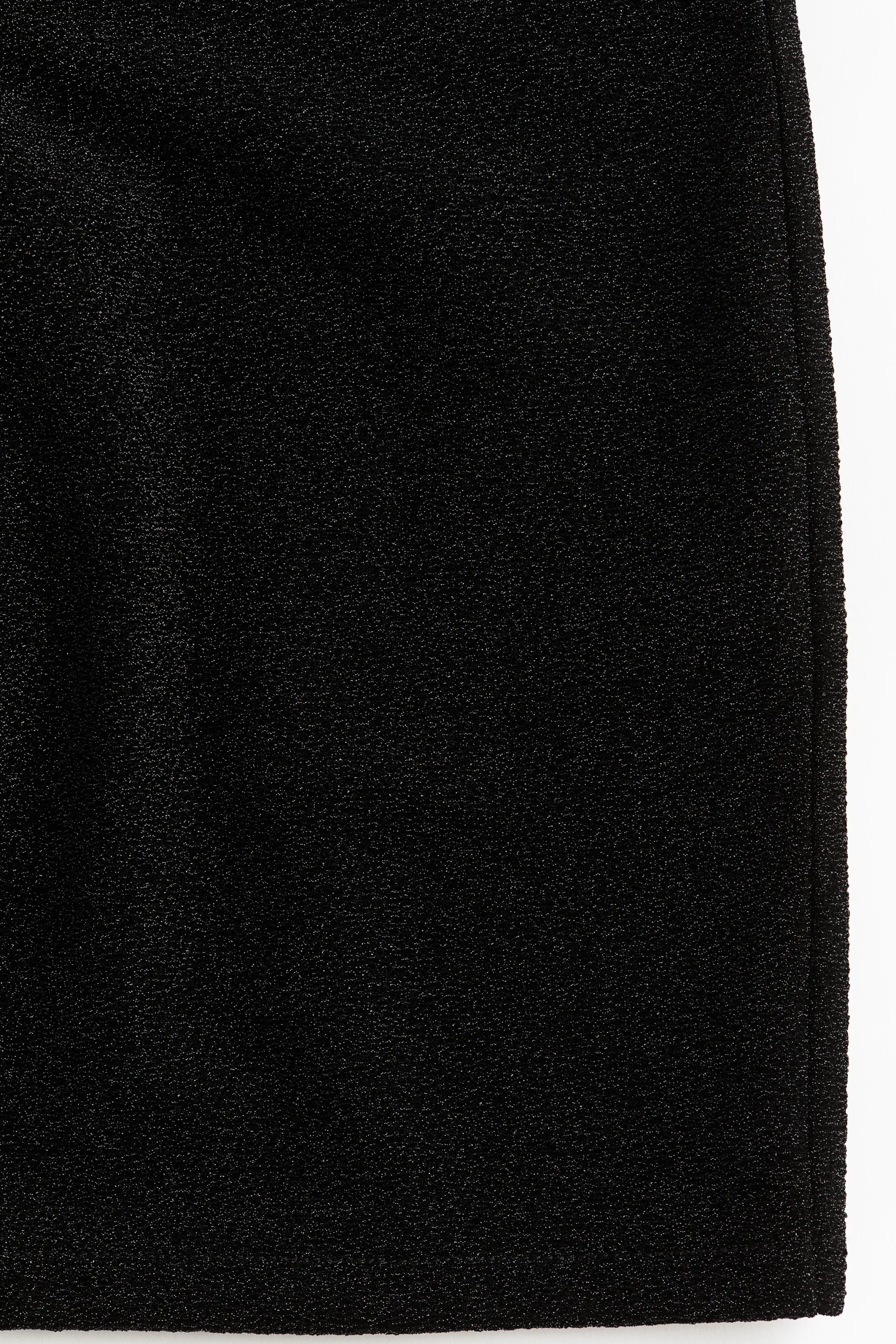 Robe à encolure bateau - Noir