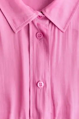 Chemise oversize - Rose — photo 3