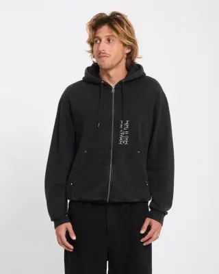 Sweatshirt Volcom studder zip – Black — photo 1