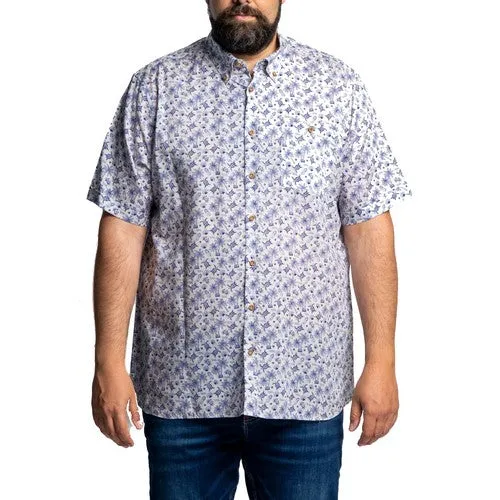 MAXFORT CHEMISE Imprimé Bleu