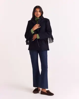 Veste Marceau bleu marine — photo 3