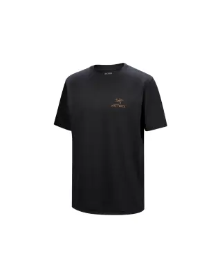 Kragg SL Cotton Bird Shirt SS 24K Black — photo 1