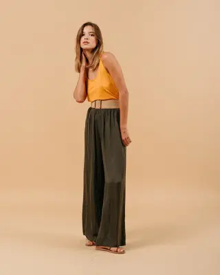 Pantalon Matcha kaki – Grace & Mila — photo 4
