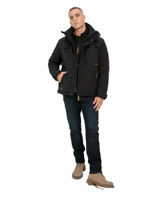 CAMEL ACTIVE PARKA Noir — photo 3