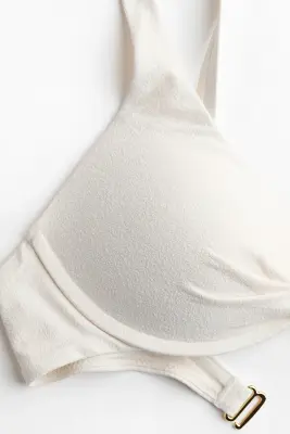 Haut de maillot push-up - Crème — photo 3