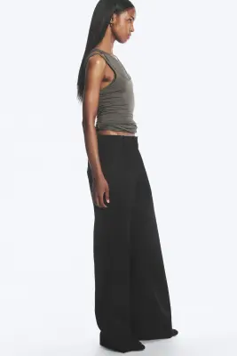 Pantalon de costume évasé - Noir — photo 4