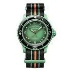 Montre automatique scuba fifty fathoms indian ocean so35i100c 43,2mm