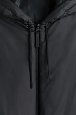 Veste matelassée coupe-vent et déperlante - Noir — photo 5