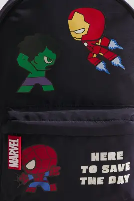Sac à dos avec motifs - Bleu marine/Spidey — photo 1